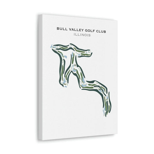 Bull Valley Golf Club, Illinois - Printed Golf Courses