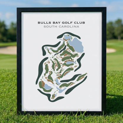 Bulls Bay Golf Club, South Carolina - Printed Golf Course