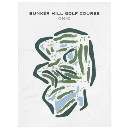 Bunker Hill Golf Course, Ohio - Printed Golf Courses