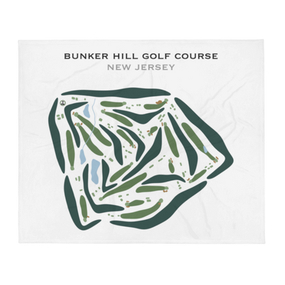 Bunker Hill Golf Course, New Jersey - Printed Golf Courses