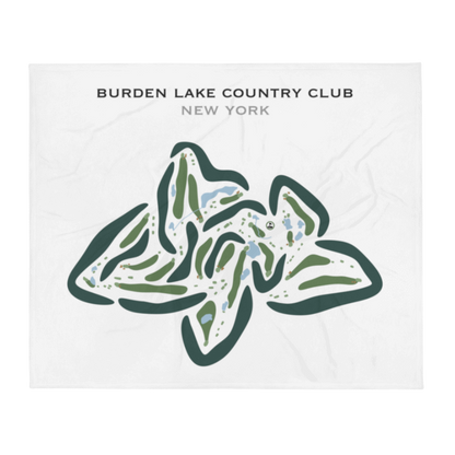 Burden Lake County Club, New York - Printed Golf Courses
