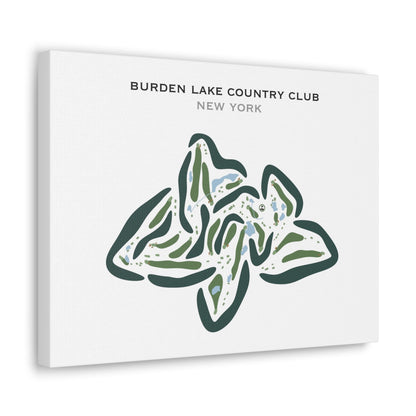 Burden Lake County Club, New York - Printed Golf Courses