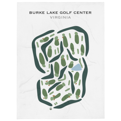 Burke Lake Golf Center, Virginia - Printed Golf Courses