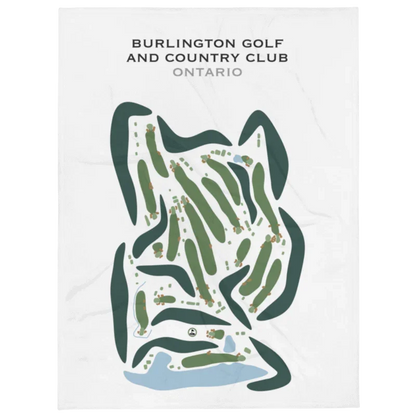 Burlington Golf & Country Club, Ontario, Canada - Printed Golf Courses