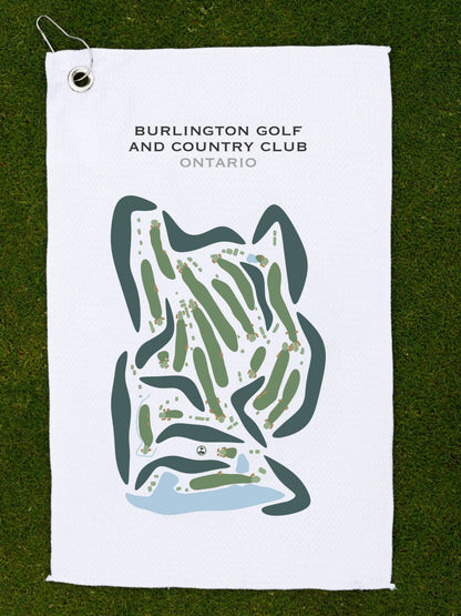 Burlington Golf & Country Club, Ontario, Canada - Printed Golf Courses