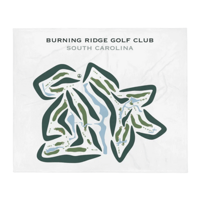 Burning Ridge Golf Club, South Carolina - Printed Golf Courses