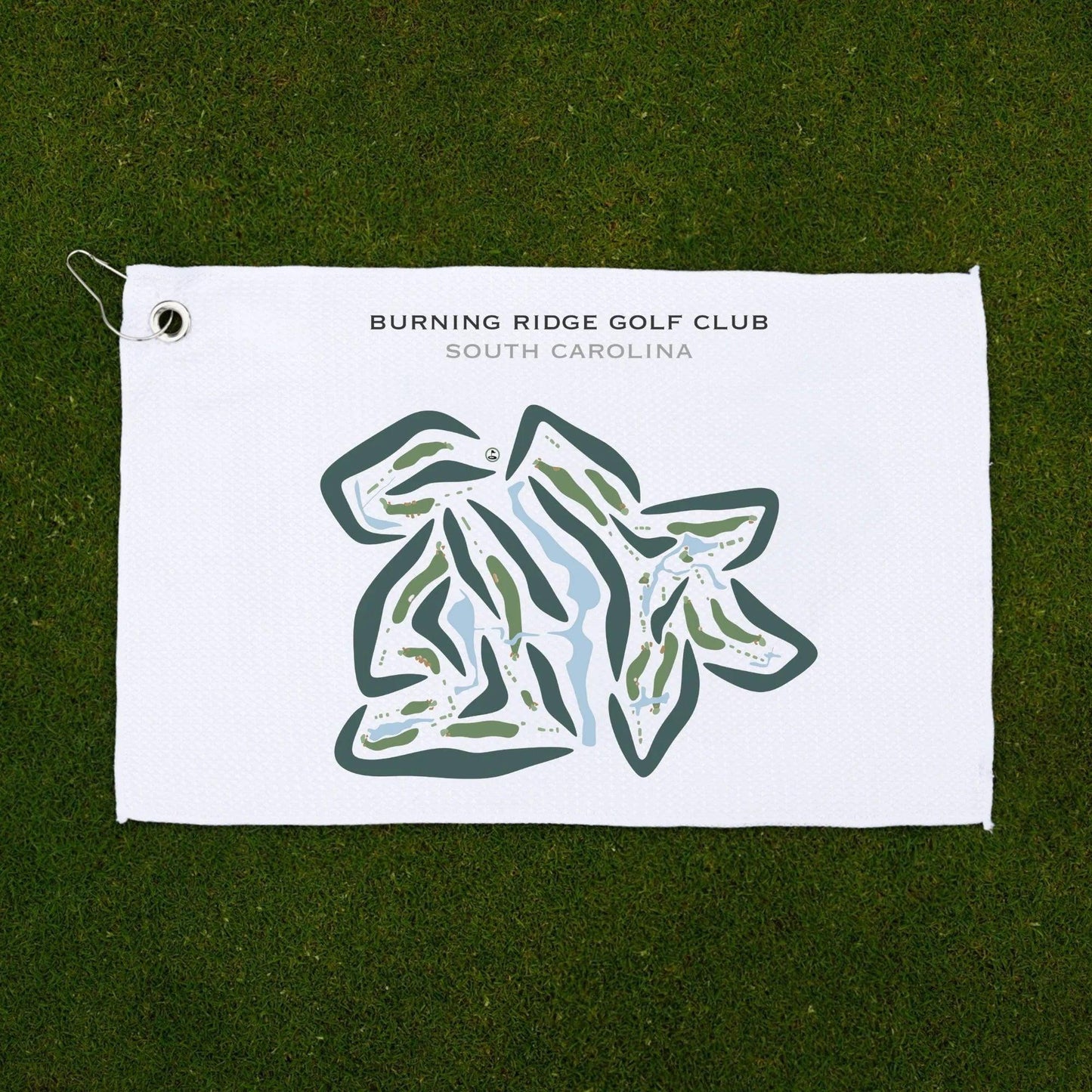 Burning Ridge Golf Club, South Carolina - Printed Golf Courses