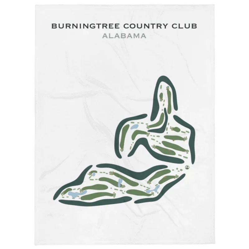 Burningtree Country Club, Alabama - Printed Golf Course