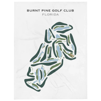 Burnt Pine Golf Club, Florida - Printed Golf Courses