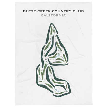 Butte Creek Country Club, California - Printed Golf Courses