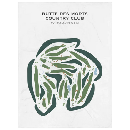 Butte des Morts Country Club, Wisconsin - Printed Golf Courses