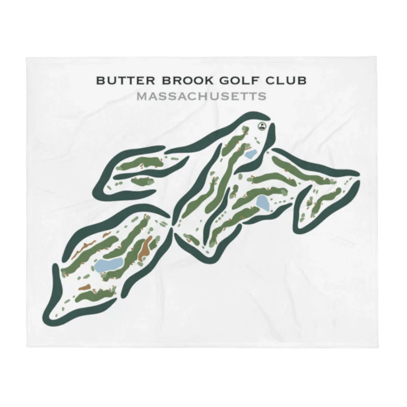 Butter Brook Golf Club, Massachusetts - Printed Golf Courses