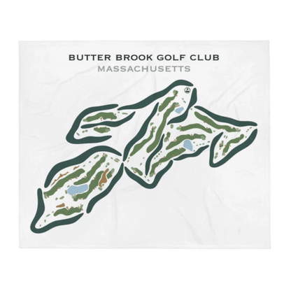 Butter Brook Golf Club, Massachusetts - Printed Golf Courses