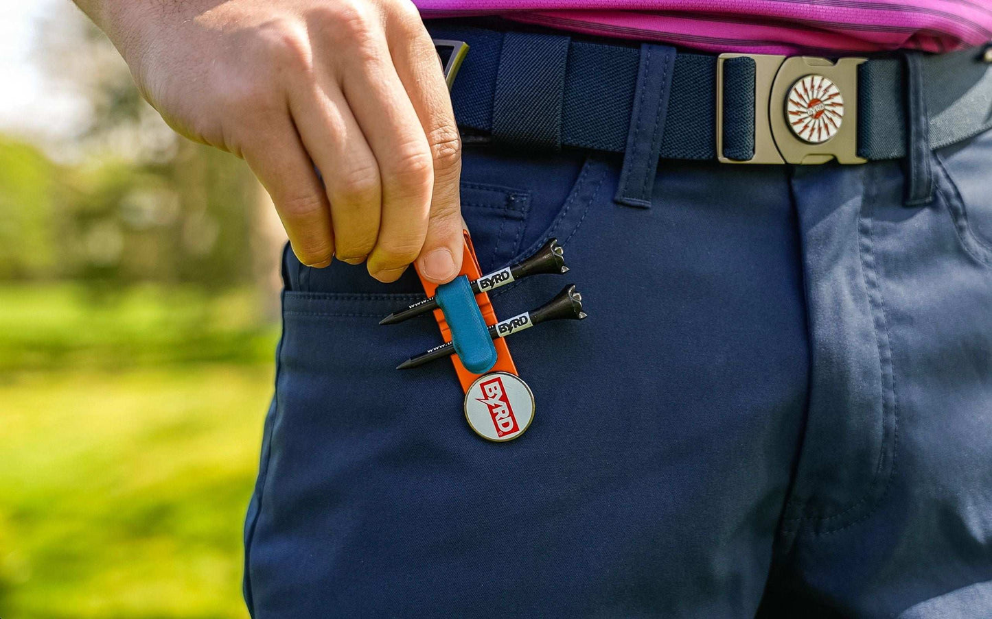 THE BYRD GOLF CLYP - Red Cardinal