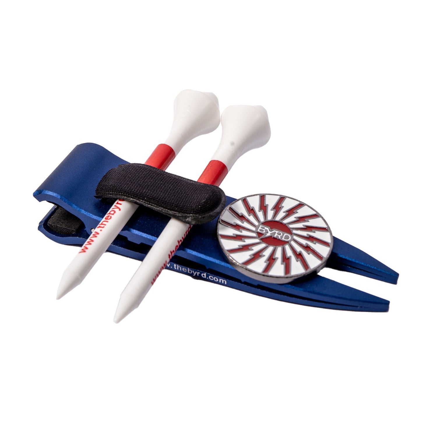 THE BYRD GOLF DIVOT CLYP - Golf Multitool Organizes Gear