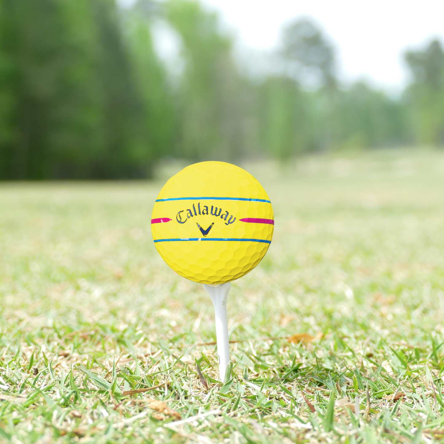 Used Callaway Chrome Soft 360 Triple Track Golf Balls - 1 Dozen