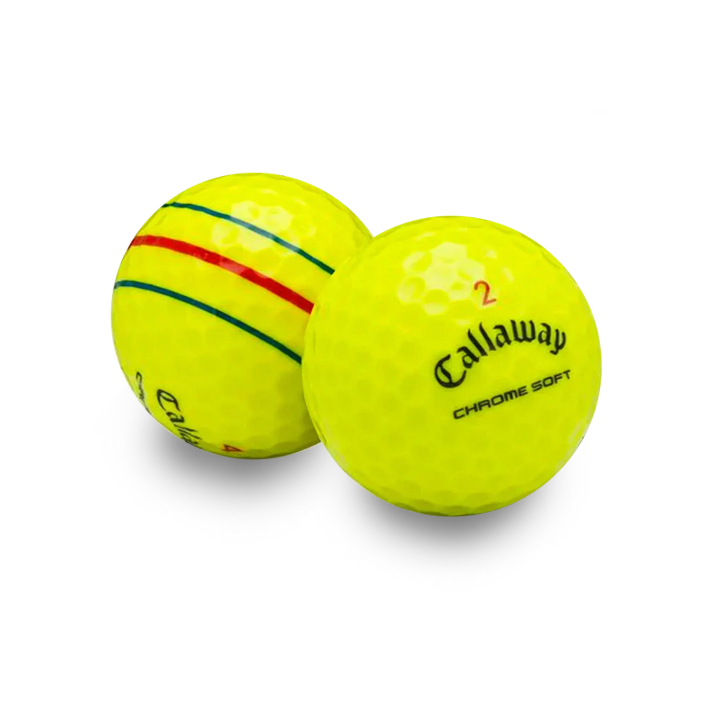 Used Callaway Chrome Soft Triple Track Yellow - 1 Dozen - GOLF LEAGUE