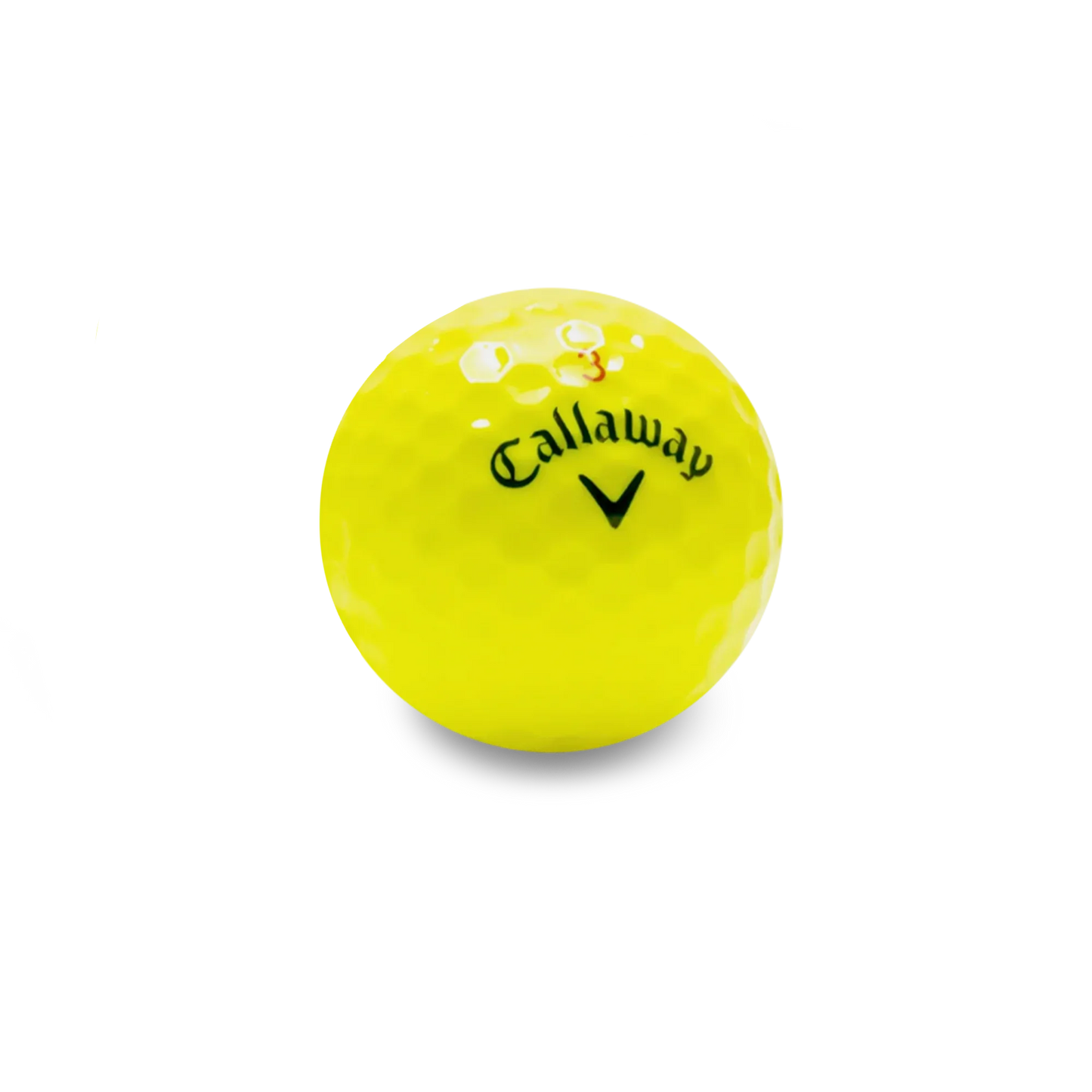 Used Callaway Chrome Soft X Yellow Golf Balls - 1 Dozen - GOLF LEAGUE