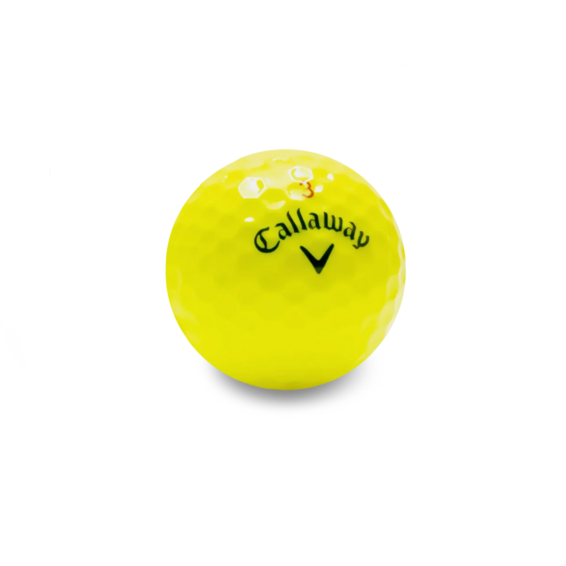 Used Callaway Chrome Soft X Yellow Golf Balls - 1 Dozen - GOLF LEAGUE