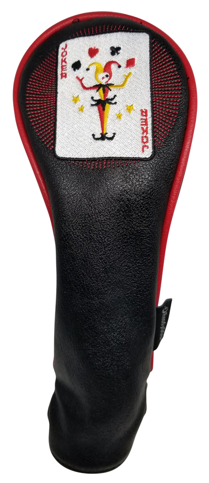 Casino Embroidered Hybrid Headcover - Joker by ReadyGOLF
