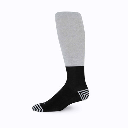 CTK-CB-3800-knee-high-cotton-tencel-colorblock_grey-black_side-lil_7ed0a284-18af-4927-b8ff-ac39edd2caeb - GOLF LEAGUE
