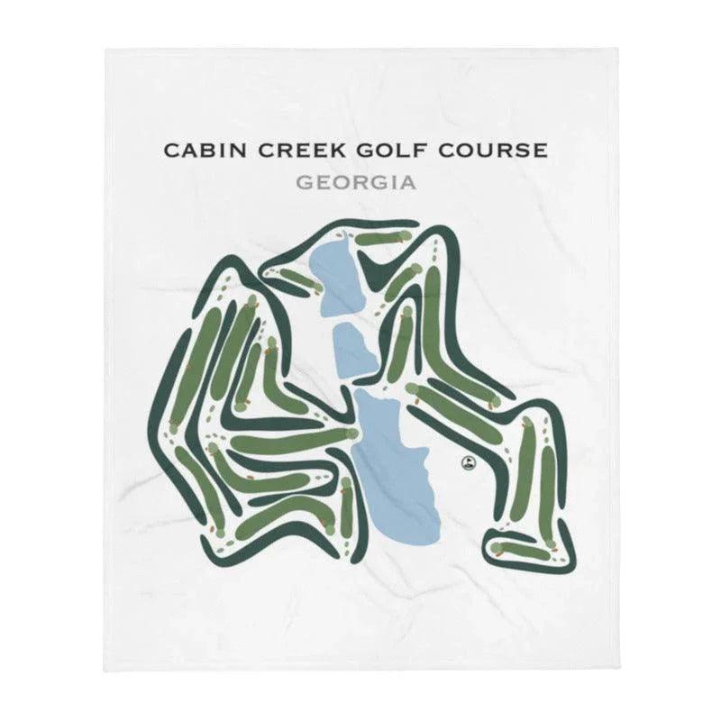 Cabin Creek Golf Course, Georgia - Printed Golf Courses