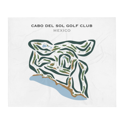 Cabo Del Sol Golf Club, Mexico - Printed Golf Courses