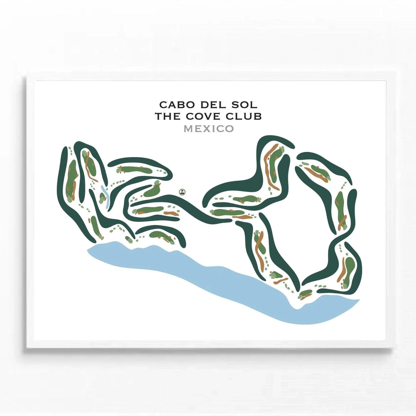 Cabo del Sol the Cove Club, Mexico - Printed Golf Courses