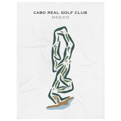 Cabo Real Golf Club, Mexico - Printed Golf Courses