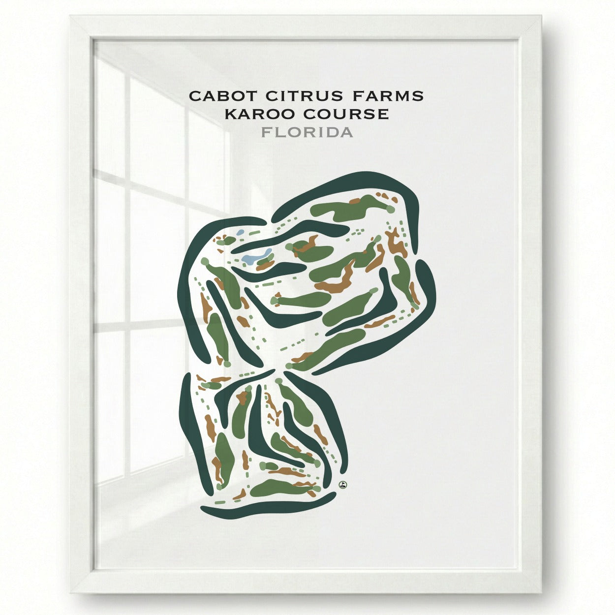 Cabot Citrus Farms - Karoo Course, Florida - Printed Golf Courses