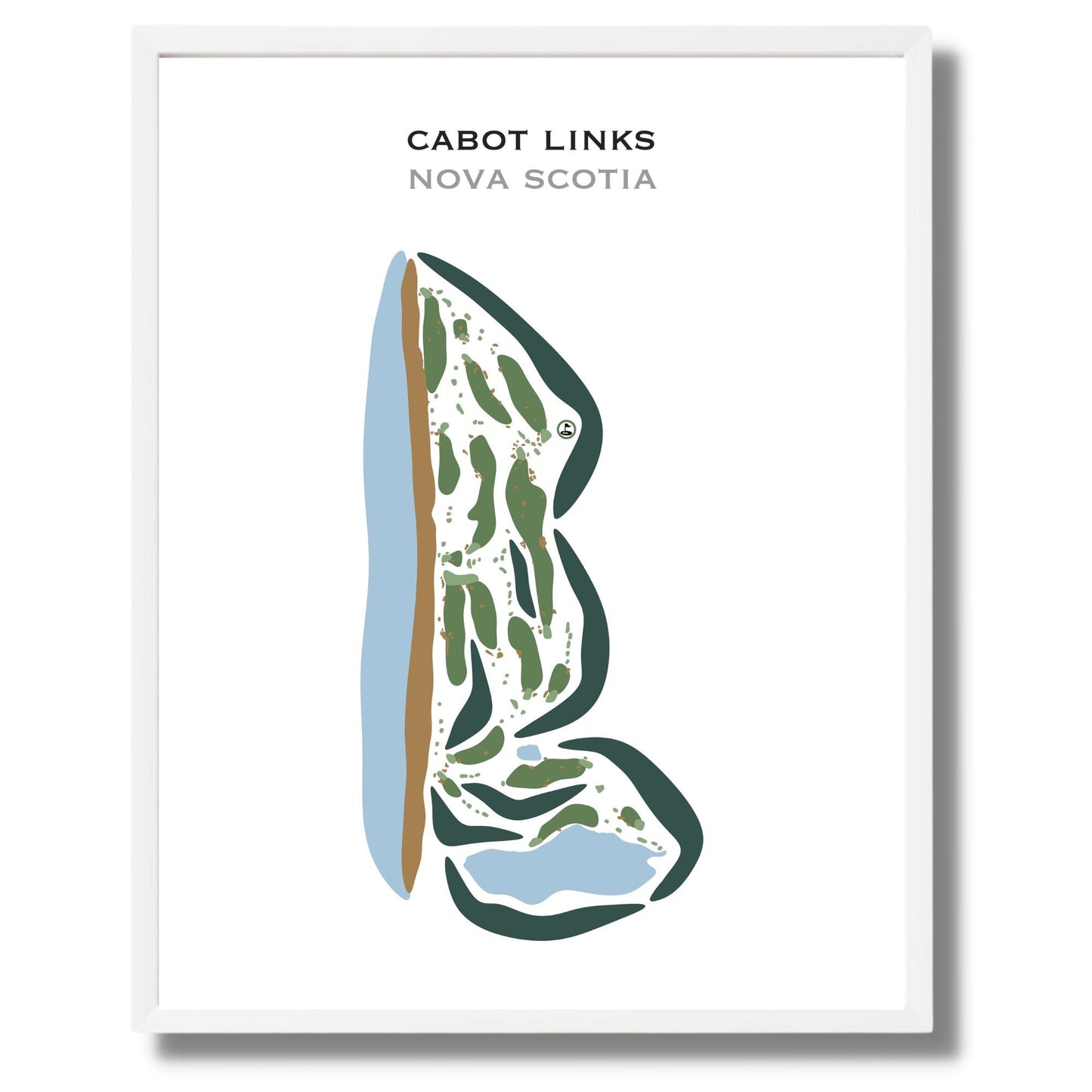 Cabot Links, Nova Scotia - Printed Golf Courses