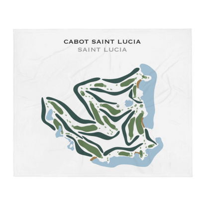 Cabot Saint Lucia, Saint Lucia - Printed Golf Courses