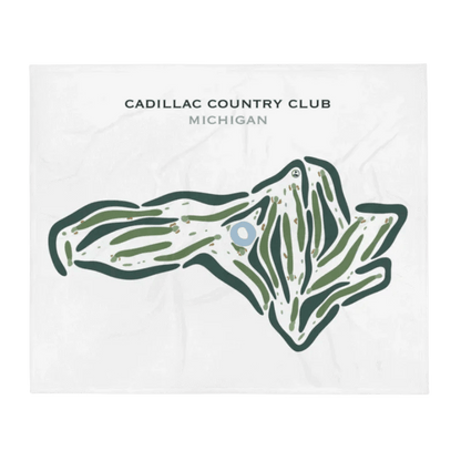 Cadillac Country Club, Michigan - Printed Golf Courses