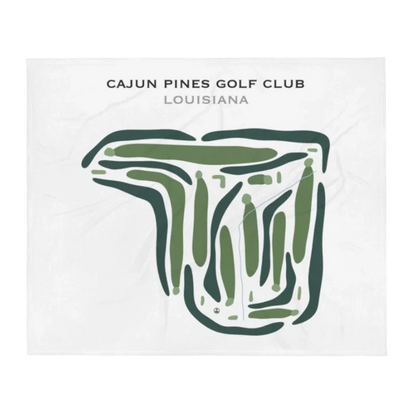 Cajun Pine Golf Club, Louisiana - Printed Golf Courses