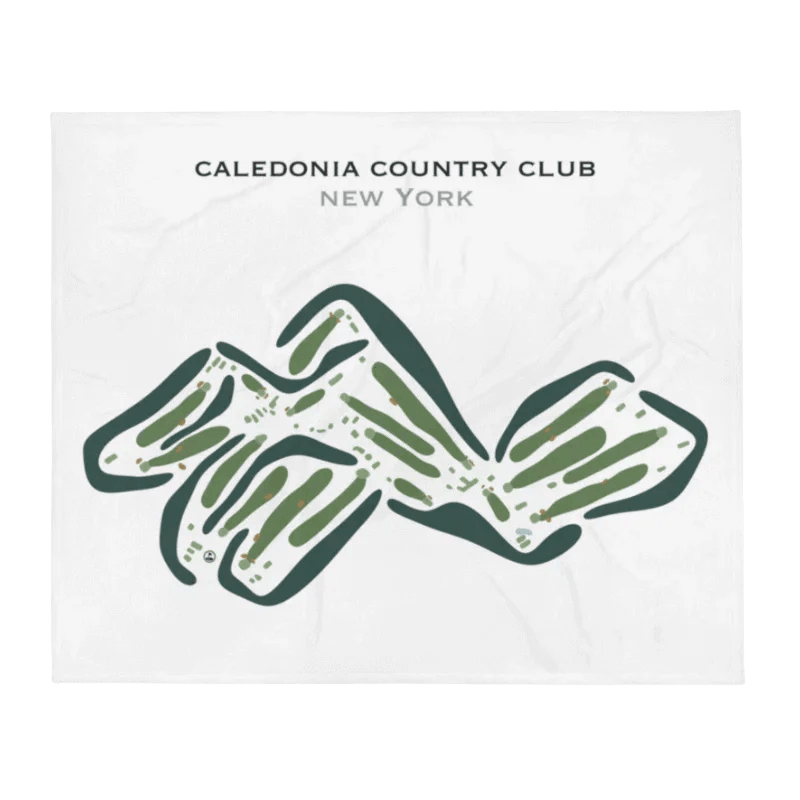 Caledonia Country Club, New York - Printed Golf Courses
