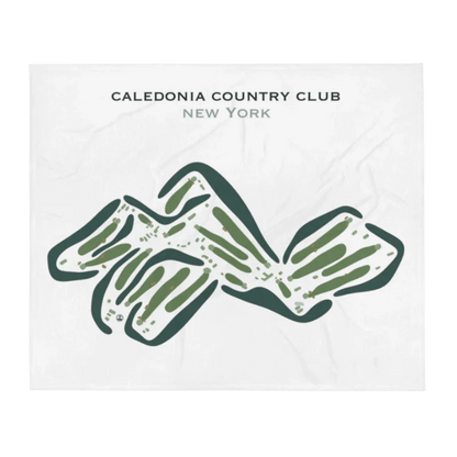 Caledonia Country Club, New York - Printed Golf Courses