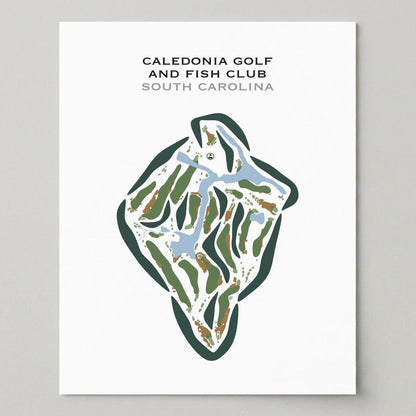 Sea Island Golf Course, Georgia - Printed Golf Courses