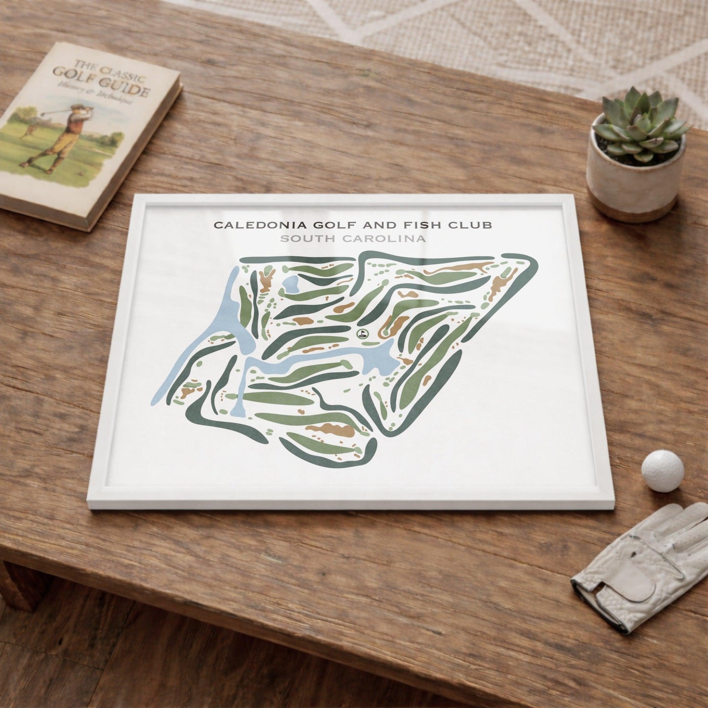 Caledonia Golf and Fish Club, South Carolina - Printed Golf Courses