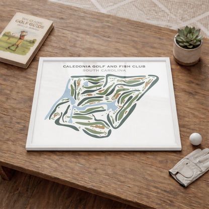 Caledonia Golf and Fish Club, South Carolina - Printed Golf Courses