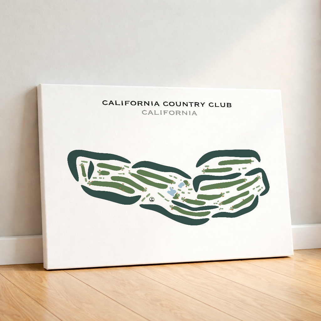 California Country Club, California - Printed Golf Courses