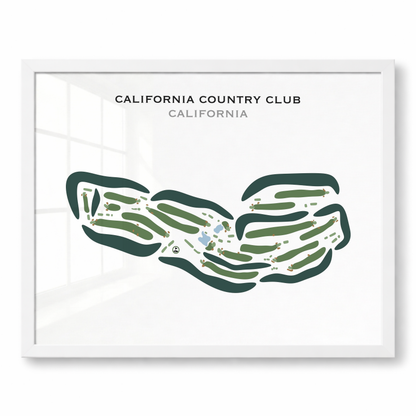 California Country Club, California - Printed Golf Courses