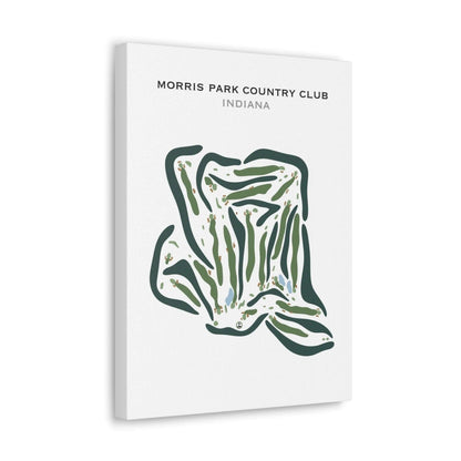 Morris Park Country Club, Indiana - Printed Golf Courses