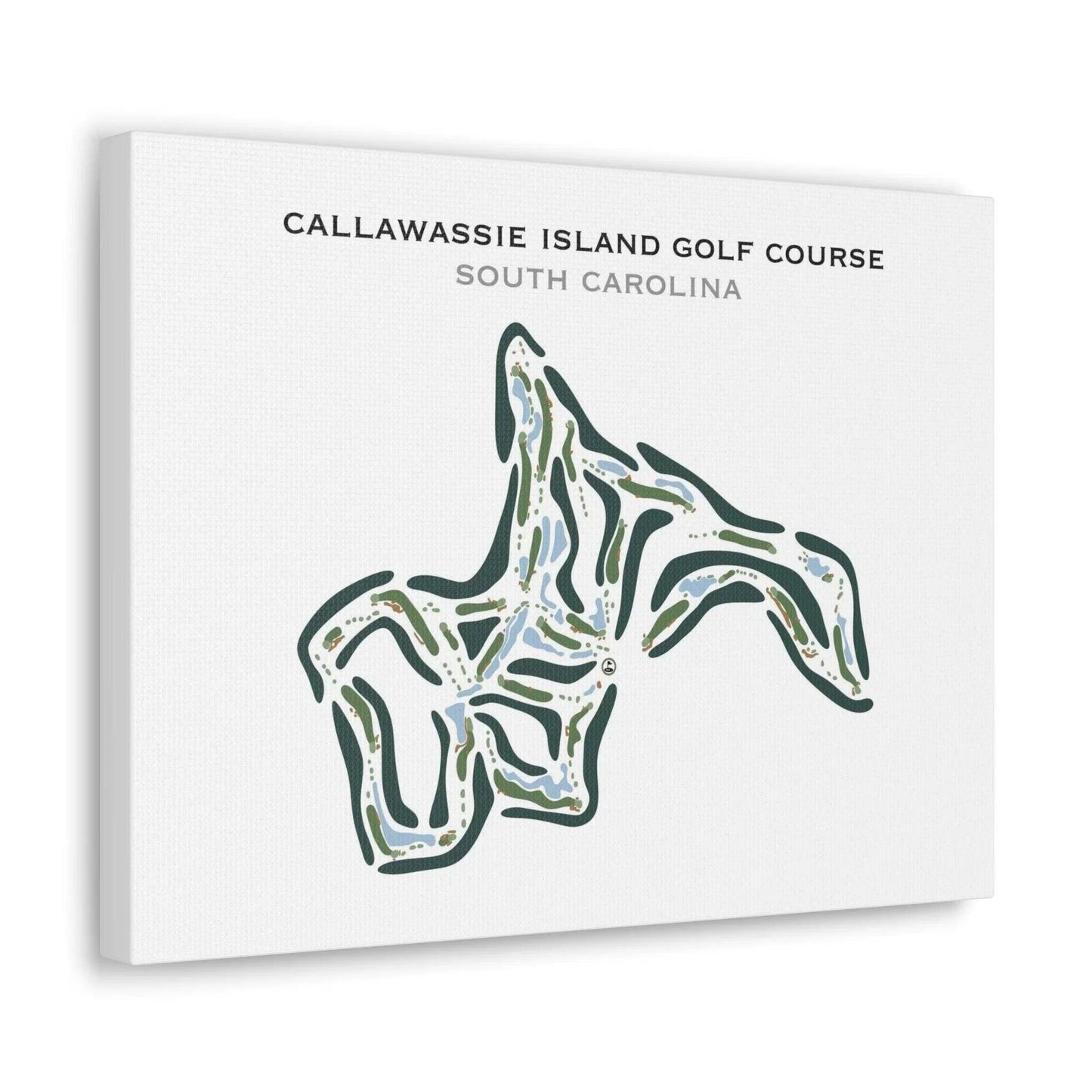 Callawassie Island Golf Course, South Carolina - Printed Golf Course