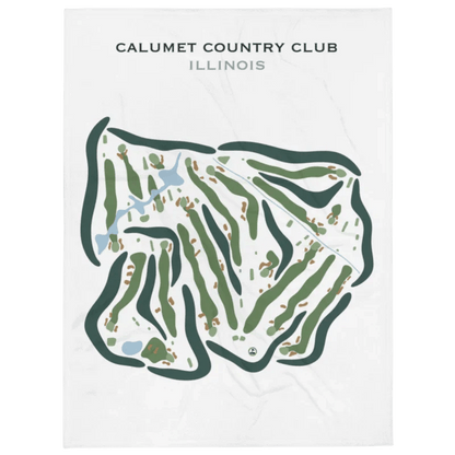 Calumet Country Club, Illinois - Printed Golf Courses