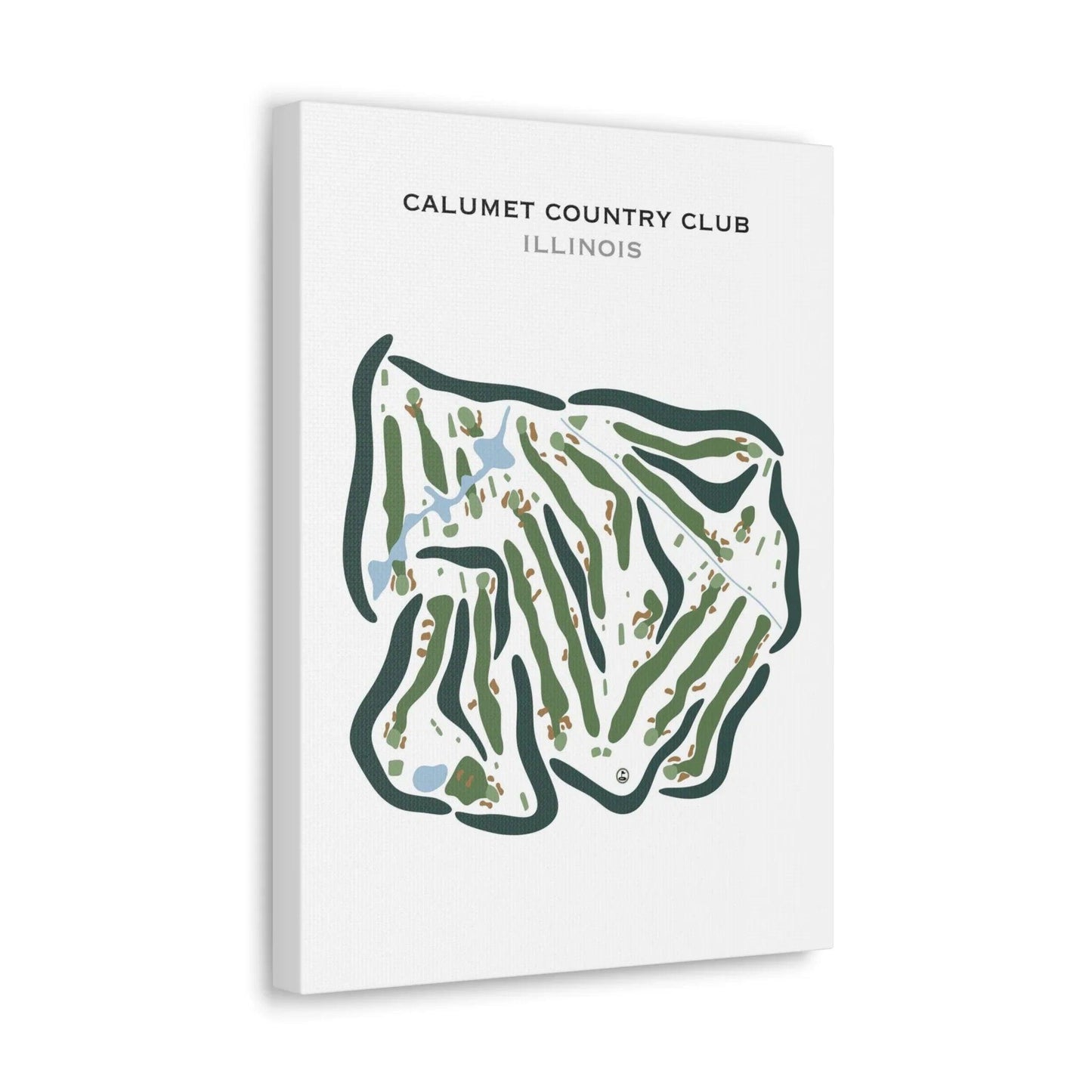 Calumet Country Club, Illinois - Printed Golf Courses