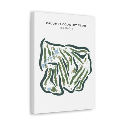 Calumet Country Club, Illinois - Printed Golf Courses