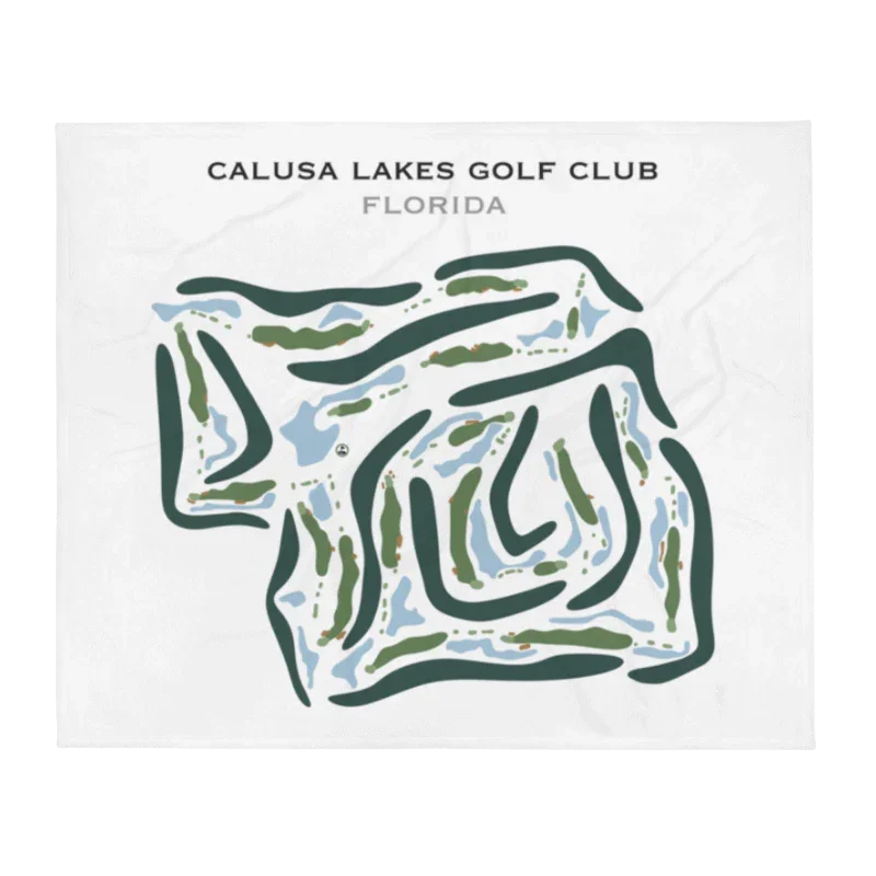 Calusa Lakes Golf Club, Florida - Printed Golf Course