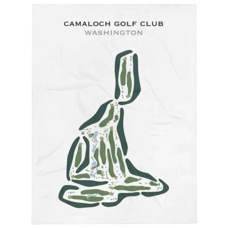 Camaloch Golf Club, Washington - Printed Golf Courses