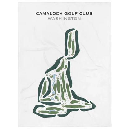 Camaloch Golf Club, Washington - Printed Golf Courses