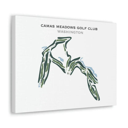 Camas Meadows Golf Club, Washington - Printed Golf Courses